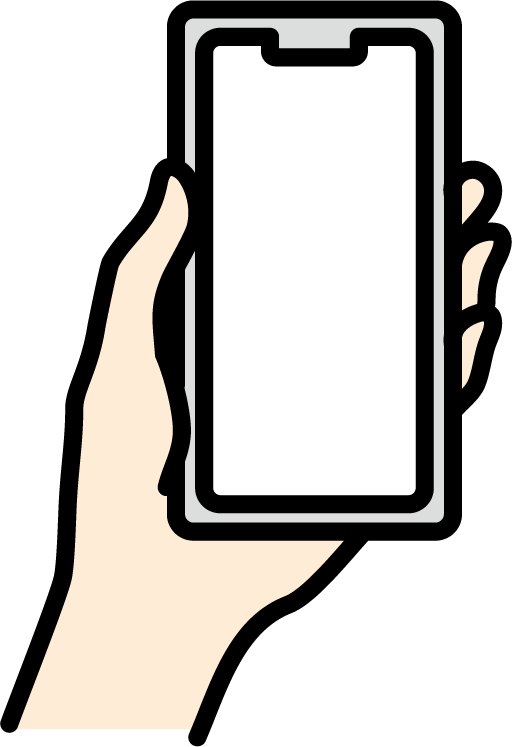 スマホ 手 イラスト詳細 10位