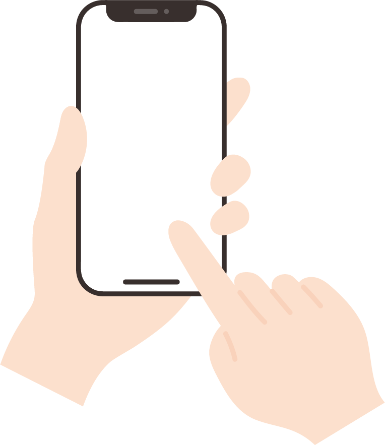 スマホ 手 イラスト詳細 4位