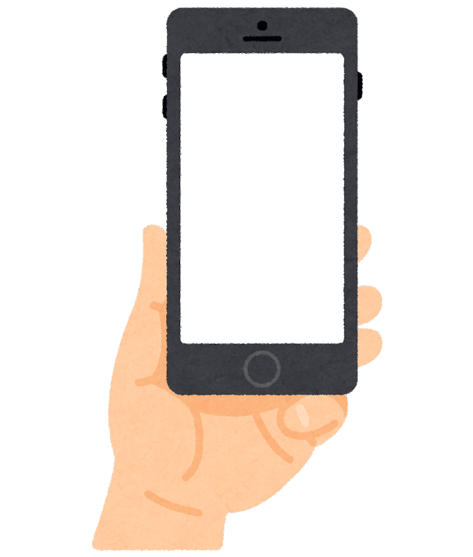 スマホ 手 イラスト詳細 5位