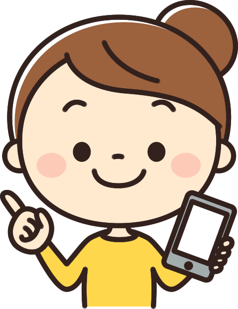 スマホ 持っ てる イラスト詳細 2位