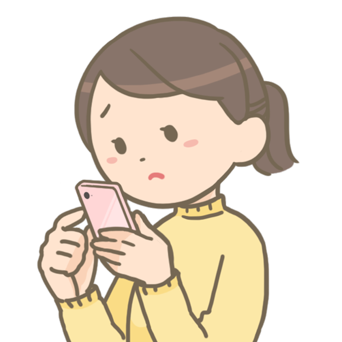 スマホ 持っ てる イラスト詳細 3位