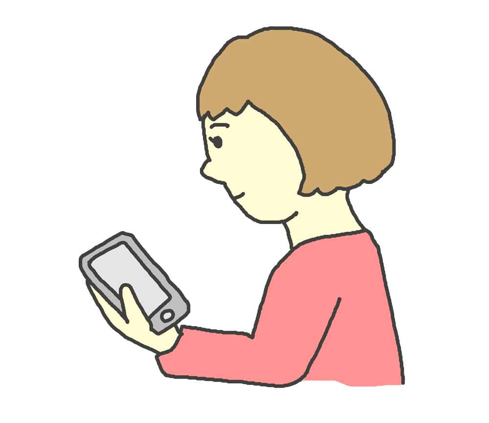 スマホ 持っ てる イラスト詳細 10位