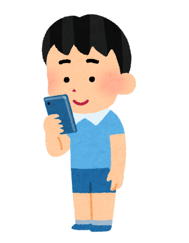 スマホ 持つ イラスト詳細 8位