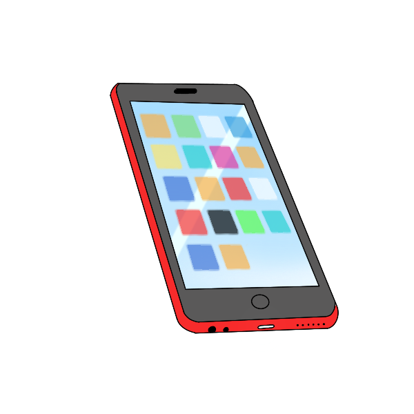 スマートフォン イラスト フリー詳細 10位
