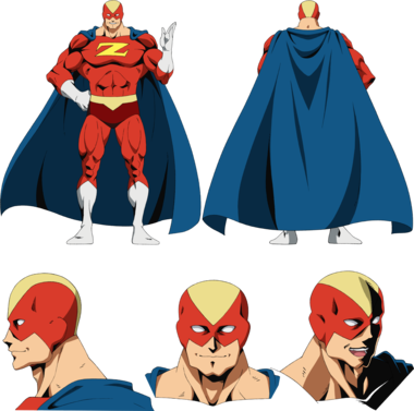 スーパー マン イラスト詳細 11位