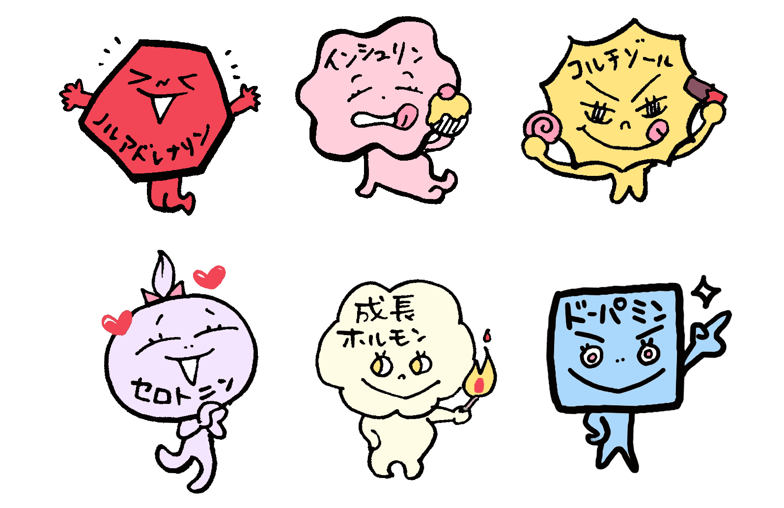 セロトニン イラスト詳細 7位