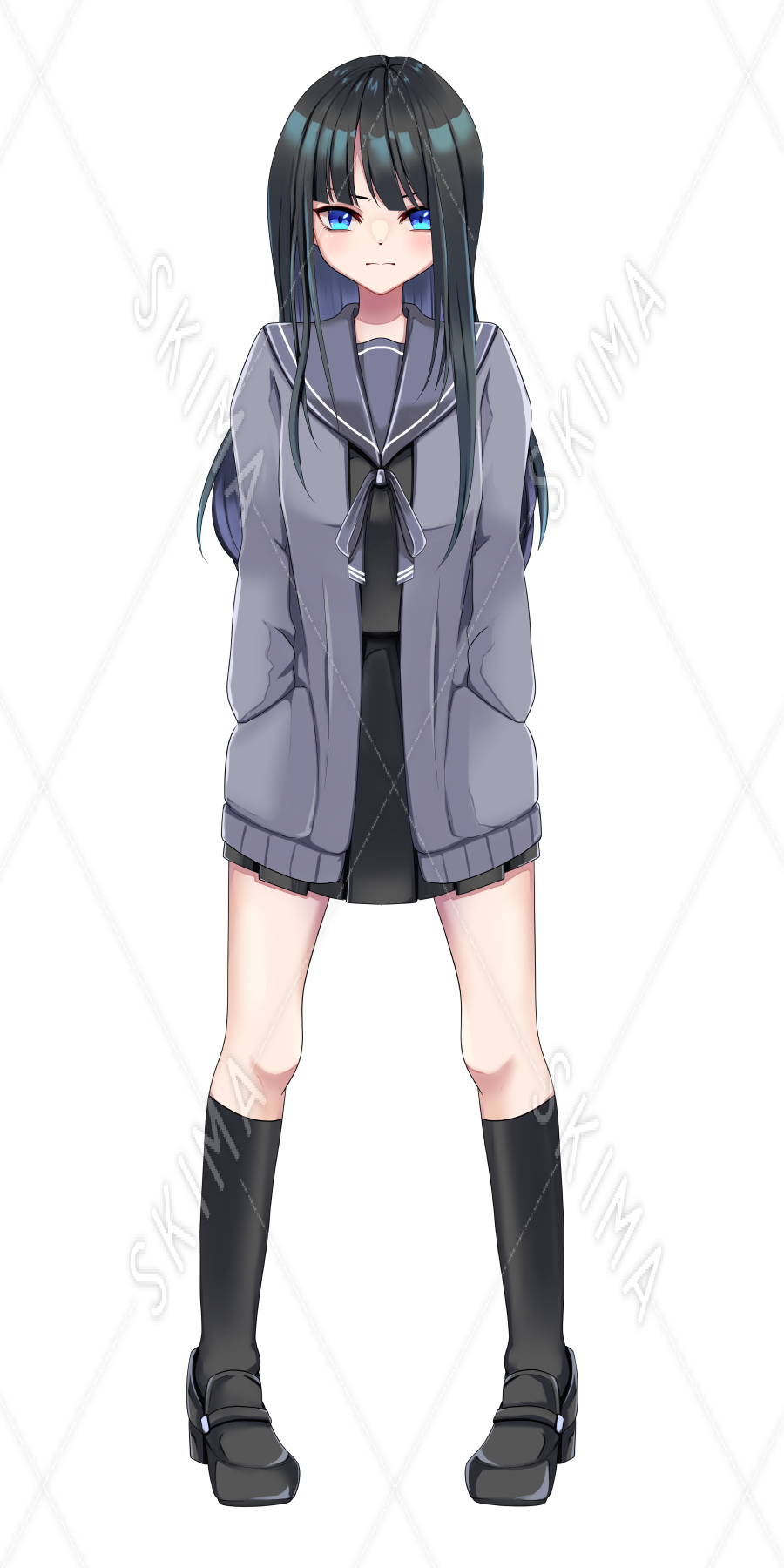 セーラー服 イラスト 可愛い詳細 4位
