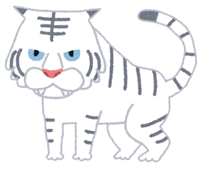 タイガー イラスト かわいい詳細 6位
