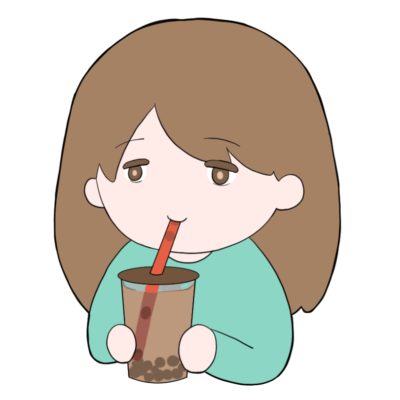タピオカ 飲ん でる イラスト詳細 9位