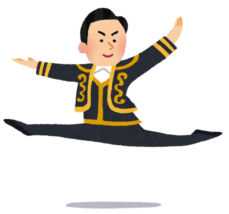 ダンサー イラスト詳細 3位