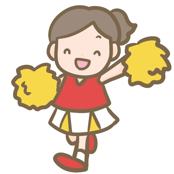 チアダンス イラスト詳細 9位