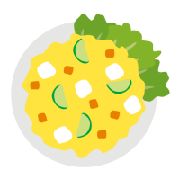 チキン ライス イラスト詳細 8位