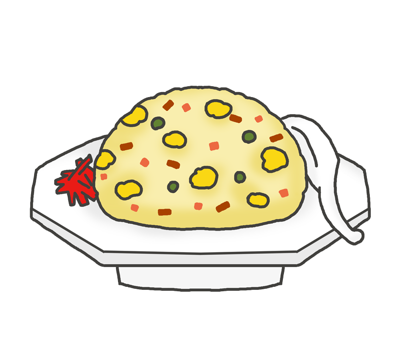 チャーハン イラスト詳細 2位