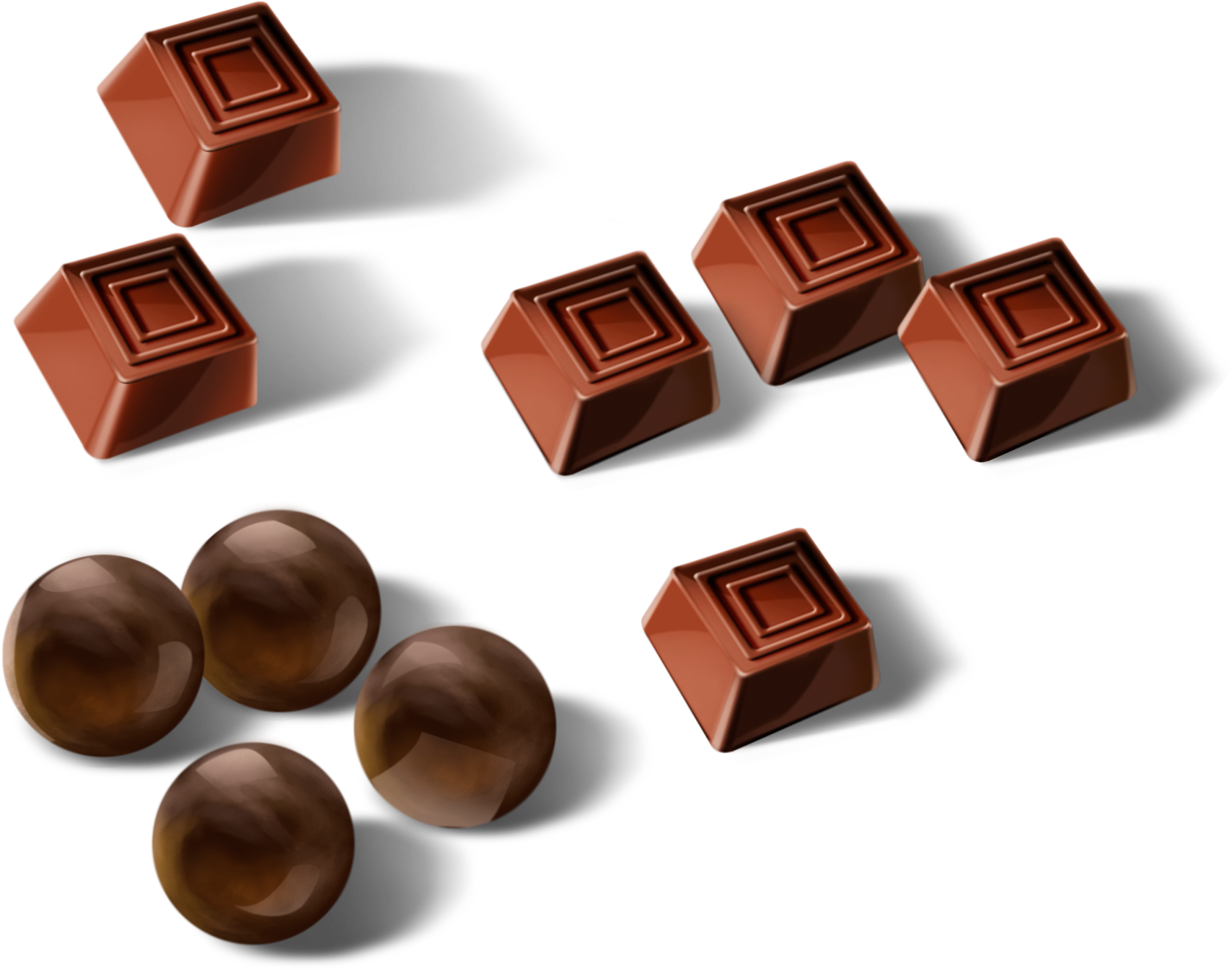 チョコレート 背景 フリー詳細 9位
