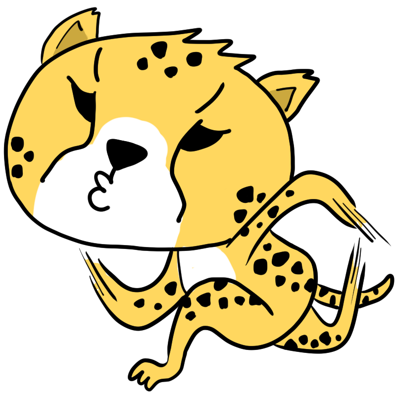 チーター イラスト詳細 5位