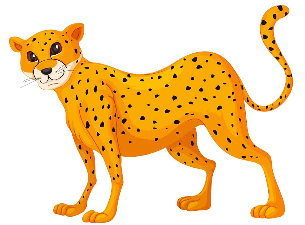 チーター イラスト詳細 6位