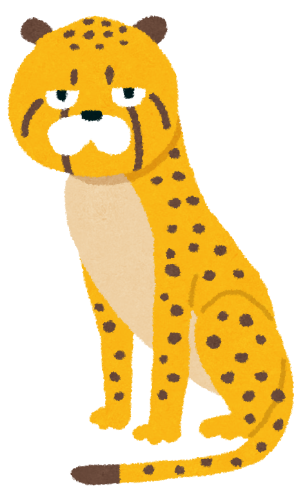 チーター 絵詳細 3位