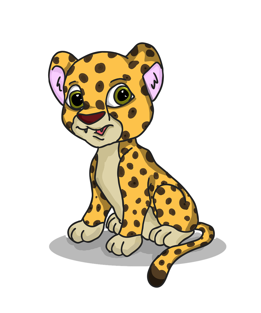 チーター 絵詳細 8位