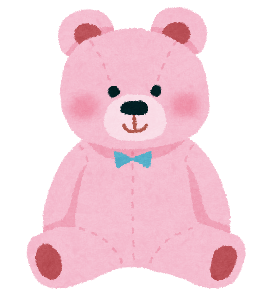 テディベア イラスト かわいい詳細 3位
