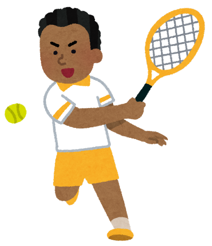 テニス イラスト詳細 2位
