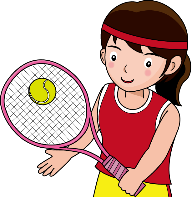 テニス イラスト詳細 7位