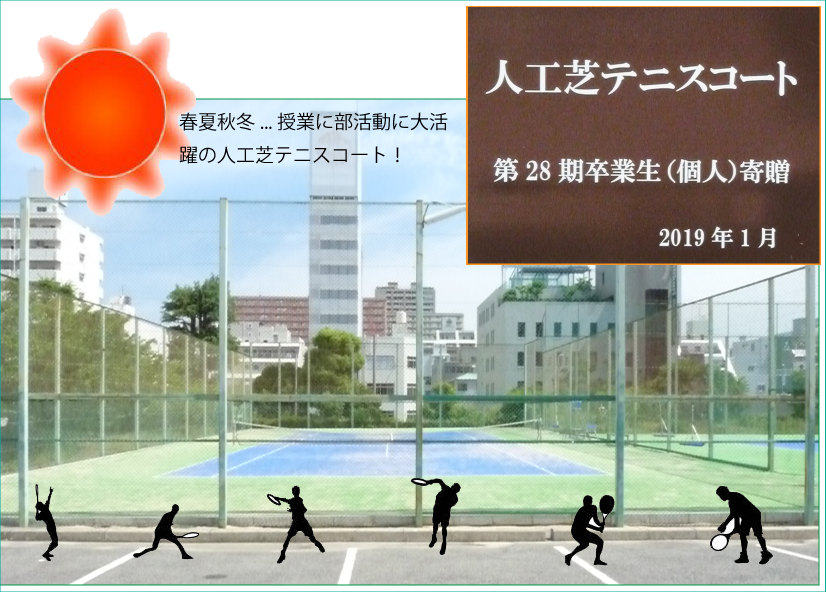 テニス 部 ポスター詳細 2位