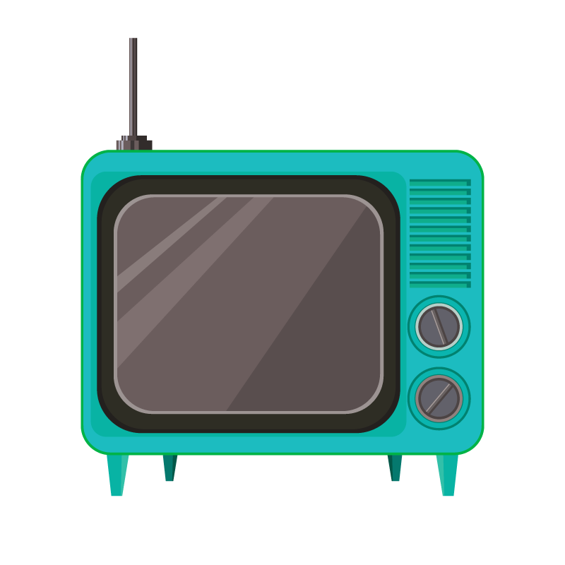 テレビ の イラスト詳細 3位