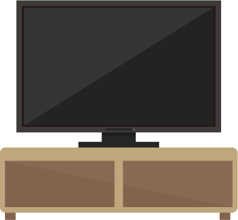 テレビ イラスト フリー詳細 2位