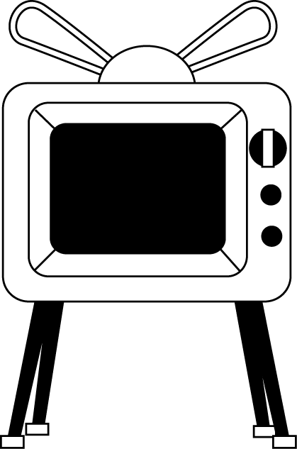 テレビ イラスト 手書き詳細 5位