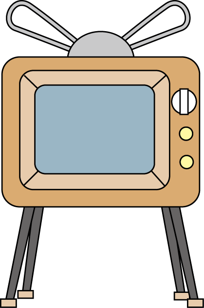 テレビ イラスト 手書き詳細 6位
