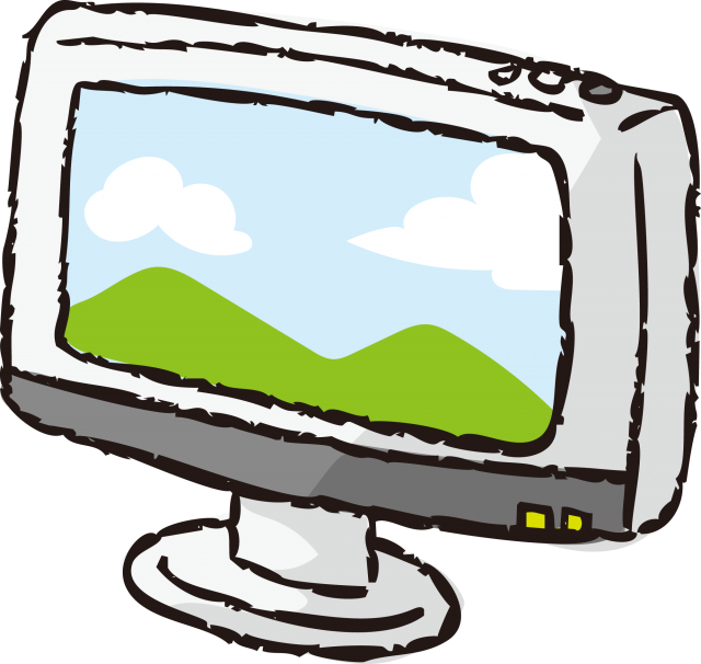 テレビ イラスト 手書き詳細 7位
