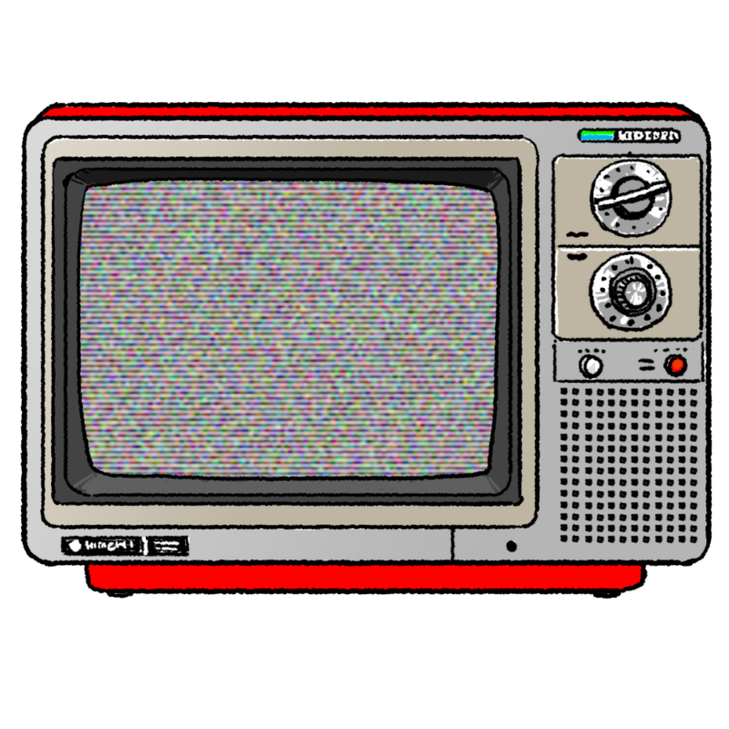 テレビ イラスト 手書き詳細 8位