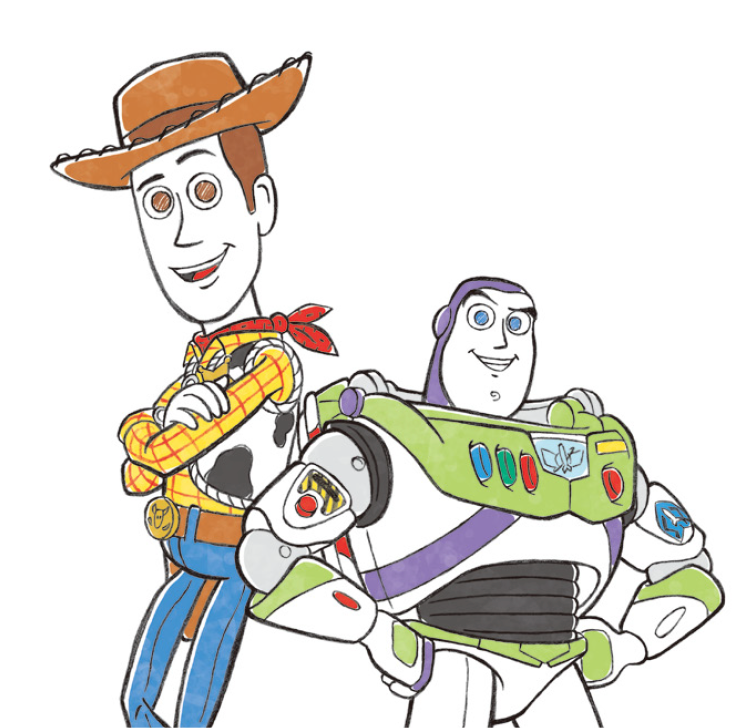トイ ストーリー イラスト詳細 4位