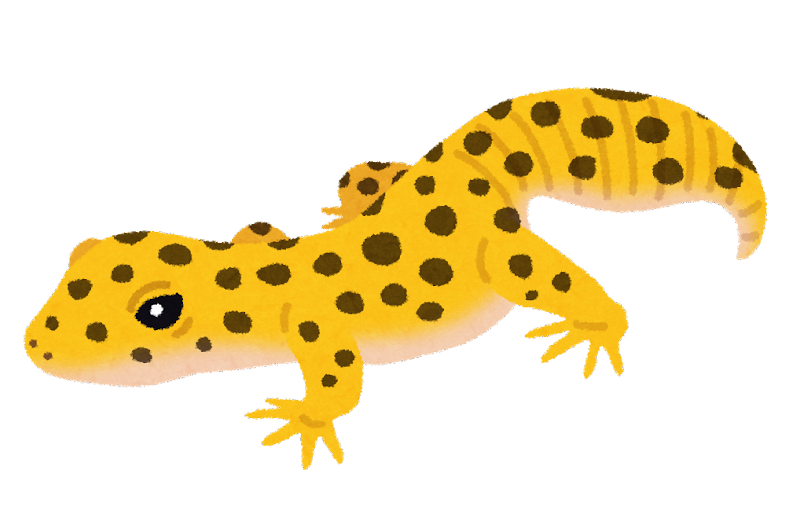 トカゲ イラスト かわいい詳細 10位
