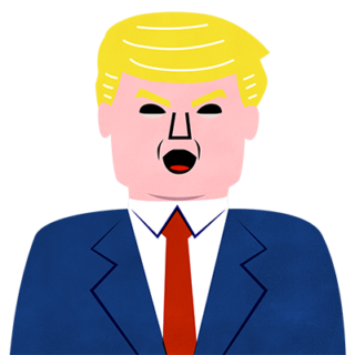 トランプ 大統領 イラスト詳細 11位