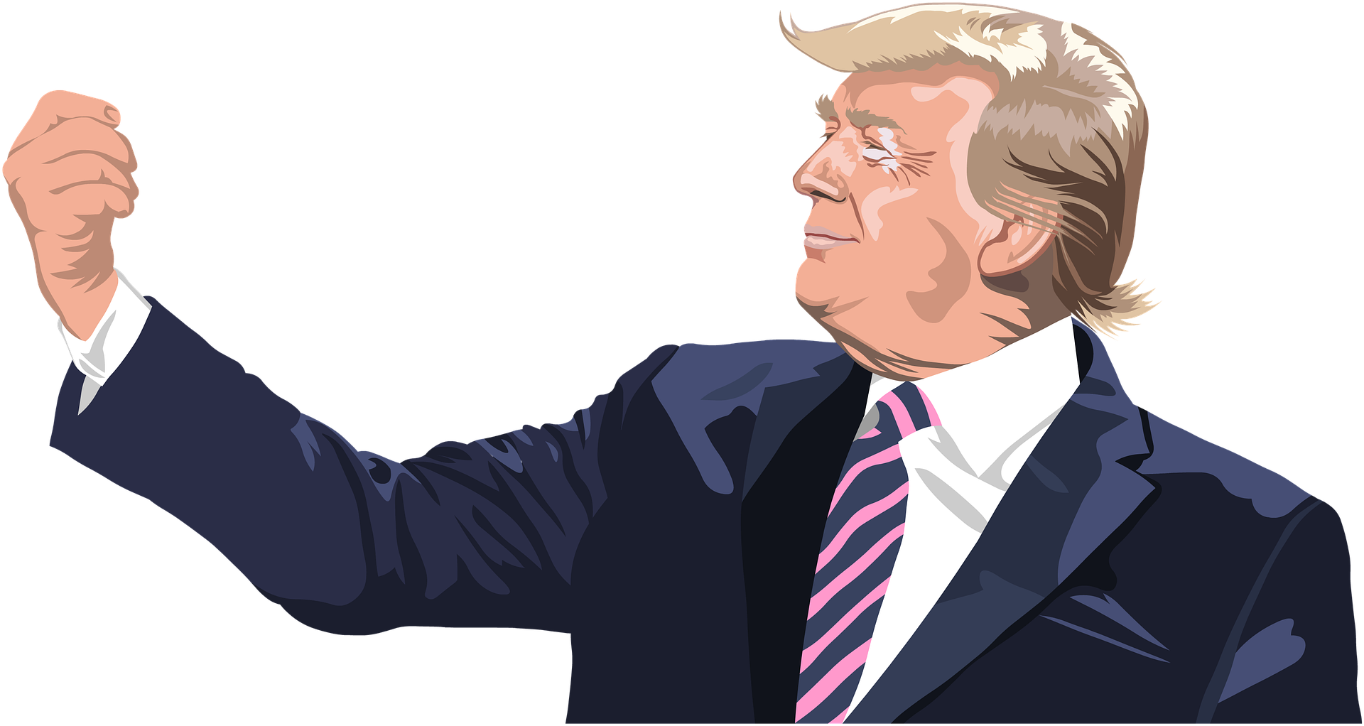 トランプ 大統領 イラスト詳細 4位