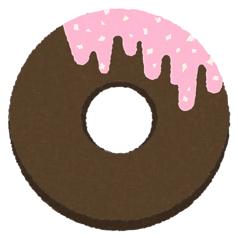 ドーナツ イラスト 手書き詳細 9位