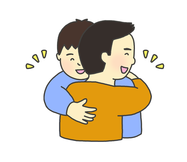 ハグ イラスト詳細 2位
