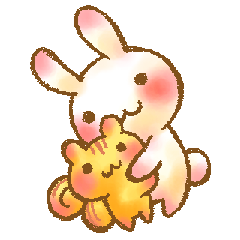 ハグ イラスト 動物詳細 4位