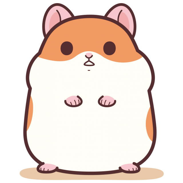 ハムスター イラスト 手書き詳細 12位