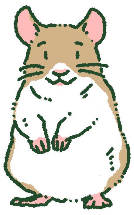 ハムスター イラスト 手書き詳細 13位
