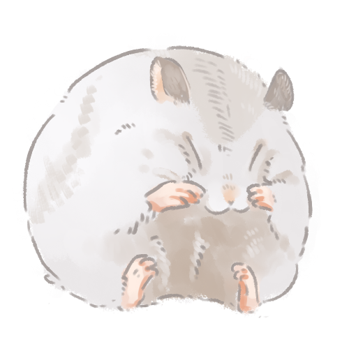 ハムスター イラスト 手書き詳細 3位