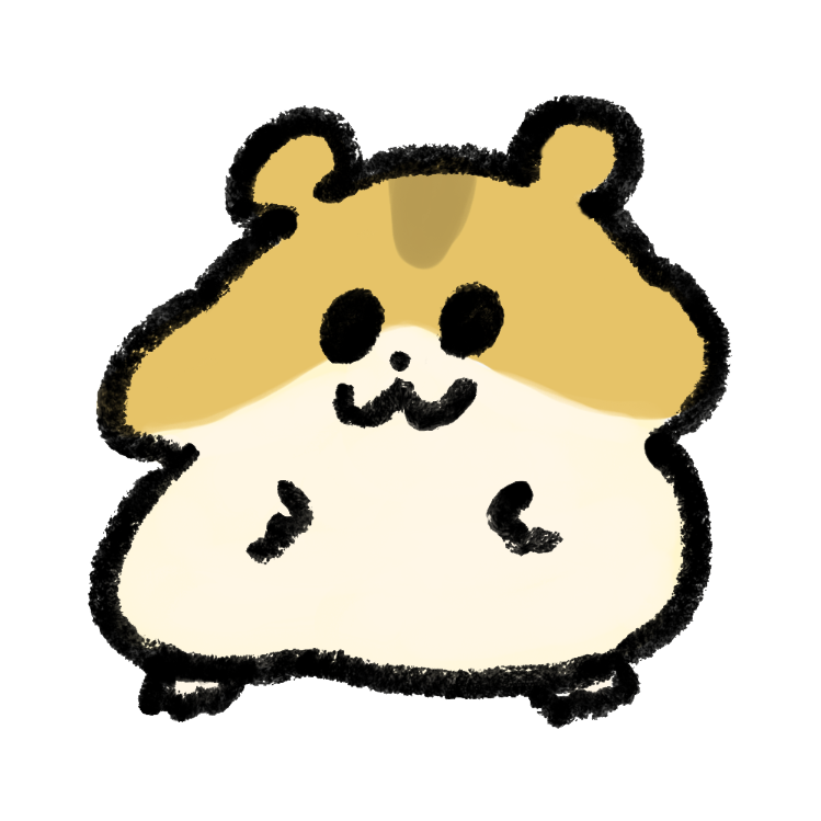 ハムスター イラスト 手書き詳細 4位