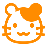 ハムスター 絵文字詳細 12位
