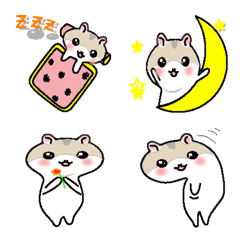 ハムスター 絵文字詳細 3位