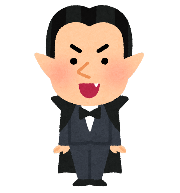 ハロウィン イラスト ドラキュラ詳細 11位