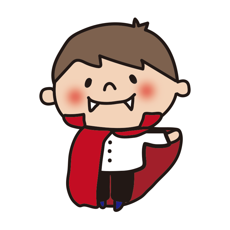 ハロウィン イラスト ドラキュラ詳細 5位