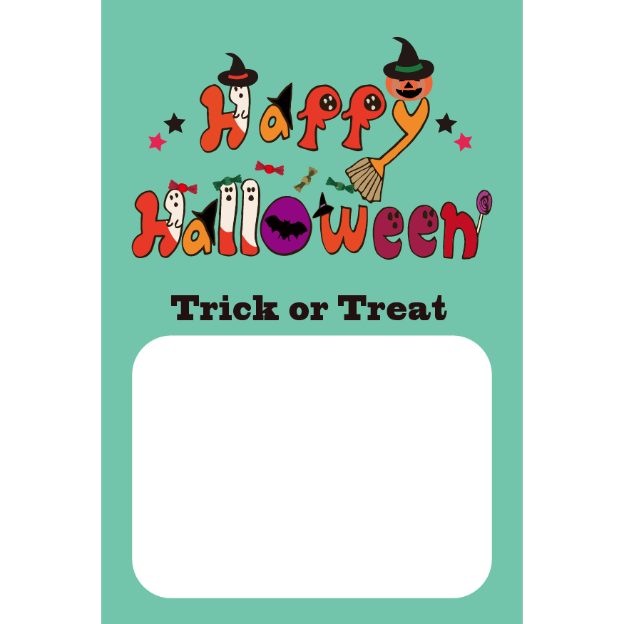 ハロウィン カード 手書き詳細 7位