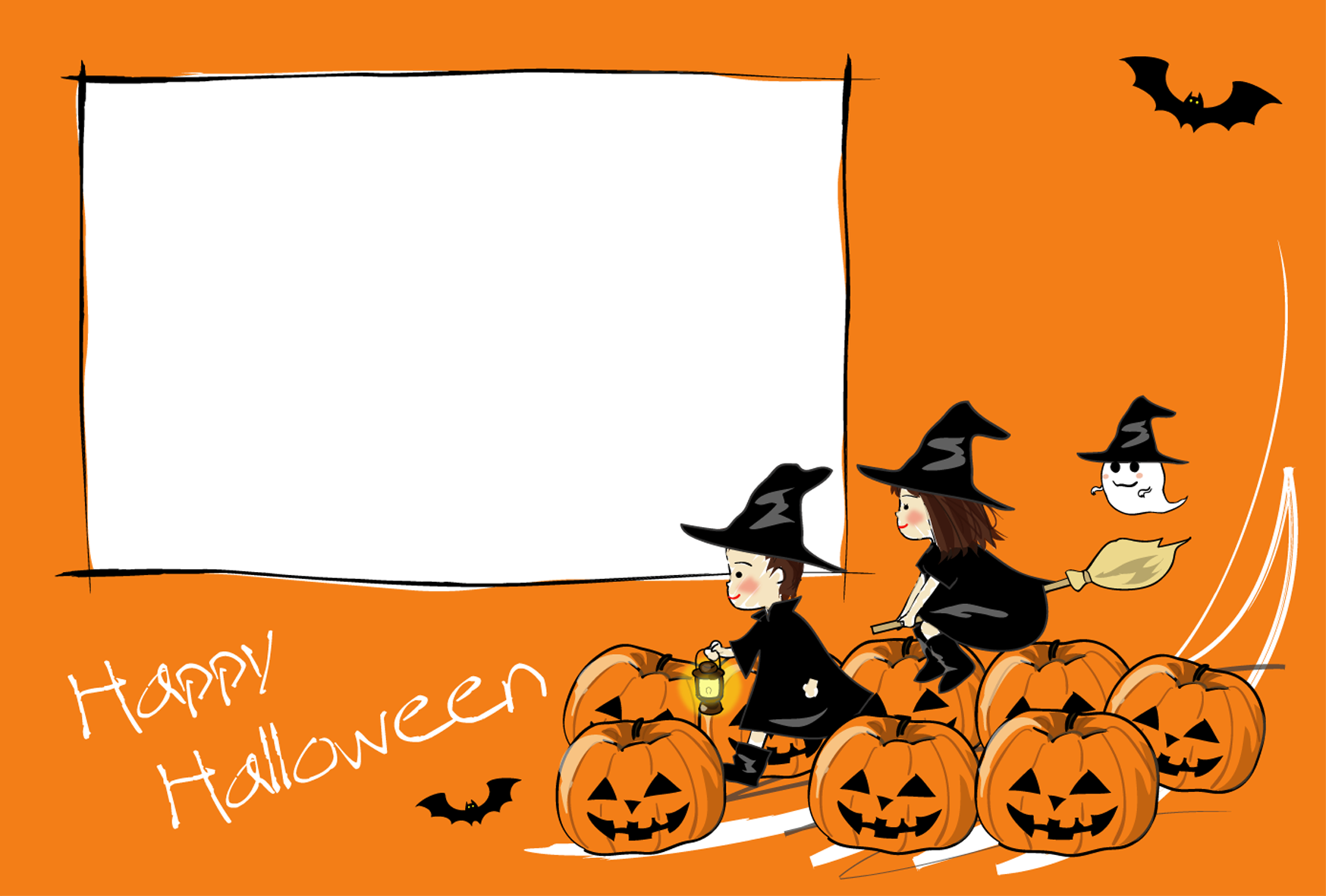 ハロウィン カード 手書き詳細 9位