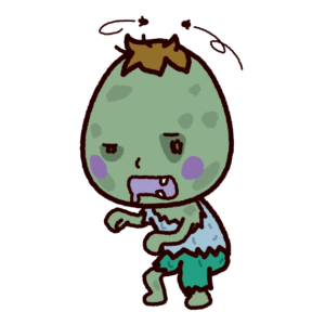 ハロウィン ゾンビ イラスト詳細 9位